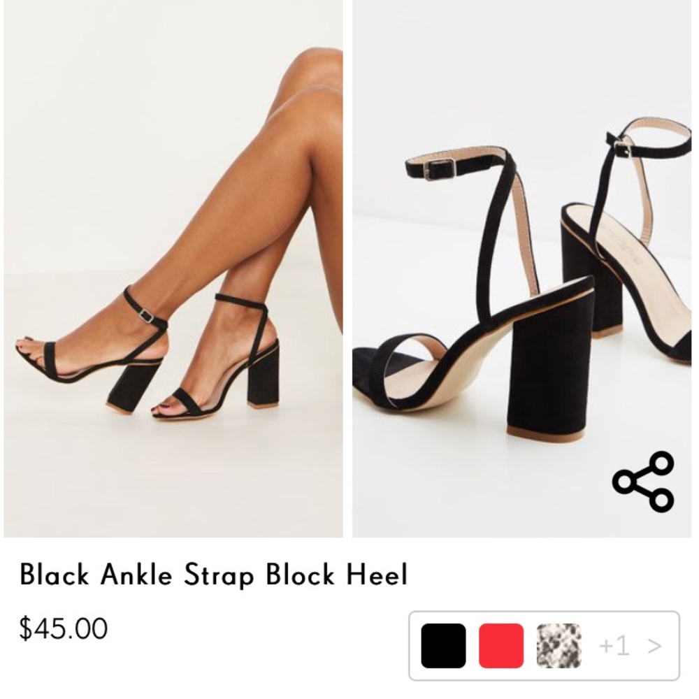 Basic Block Heel - Picture 5 of 5